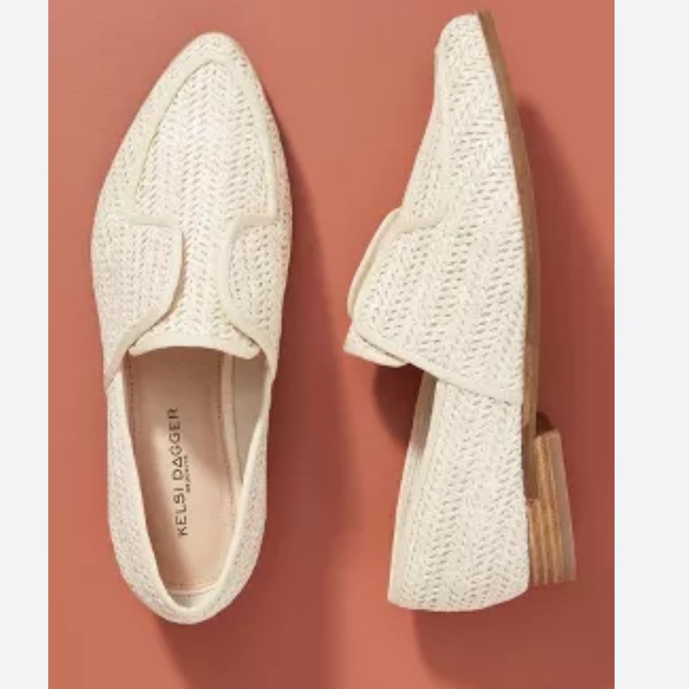 KELSI DAGGER Brooklyn Stanton Natural Oxford in Picnic Weave